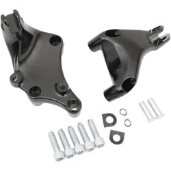 Μαύρες βάσεις για επιβατικές μαρσπιέδες DRAG SPECIALTIES P17-0412B Μαύρες βάσεις για επιβατικές μαρσπιέδες DRAG SPECIALTIES P17-0412B