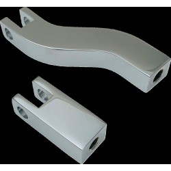 Βάση για επιβατική στήριξη - χρώμιο - FX DRAG SPECIALTIES P17-0491C