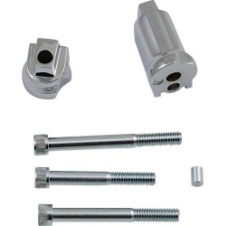 Βάση για υποπόδιο επιβάτη - χρώμιο DRAG SPECIALTIES P17-0415-AC