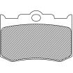 Επένδυση φρένων οργανική PM 125X4R/137X4B/125X4SPH DRAG SPECIALTIES FAD216/3 Επένδυση φρένων οργανική PM 125X4R/137X4B/125X4SPH DRAG SPECIALTIES FAD216/3 thumb