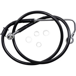 Σωλήνας φρένων 15-17SFTL μαύρος +4 DRAG SPECIALTIES 618299-4BLK