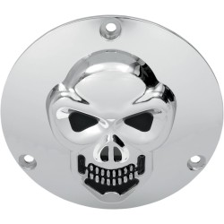 3-D κάλυμμα συμπλέκτη κρανίο chrome 3-hole DRAG SPECIALTIES 33-0061-PC 3-D κάλυμμα συμπλέκτη κρανίο chrome 3-hole DRAG SPECIALTIES 33-0061-PC