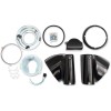 Σετ κάλυμμα προβολέα για 7 προβολέα μαύρο DRAG SPECIALTIES L20-0629GB