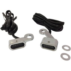 Φώτα marker τιμονιού χρώμιο/καπνιστό LED DRAG SPECIALTIES L22-0231CMENU Φώτα marker τιμονιού χρώμιο/καπνιστό LED DRAG SPECIALTIES L22-0231CMENU