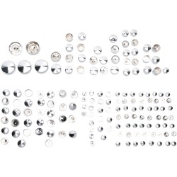 Σετ καλύμματα για βίδες deluxe chrome DRAG SPECIALTIES 352102 Σετ καλύμματα για βίδες deluxe chrome DRAG SPECIALTIES 352102