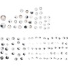Σετ καλύμματα για βίδες deluxe chrome DRAG SPECIALTIES 352112