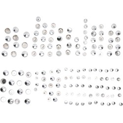 Σετ καλυμμάτων για βίδες deluxe chrome DRAG SPECIALTIES 352114 Σετ καλυμμάτων για βίδες deluxe chrome DRAG SPECIALTIES 352114