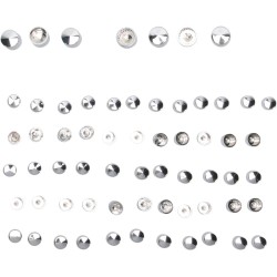 Σετ καλύμματα για βίδες deluxe chrome DRAG SPECIALTIES 352116