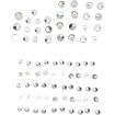 Σετ καπάκια για βίδες deluxe chrome DRAG SPECIALTIES 352118 Σετ καπάκια για βίδες deluxe chrome DRAG SPECIALTIES 352118 thumb