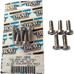 Σετ βιδών για εμπρόσθιο δίσκο στη πλήμνη χρώμιο DRAG SPECIALTIES MK771 Σετ βιδών για εμπρόσθιο δίσκο στη πλήμνη χρώμιο DRAG SPECIALTIES MK771