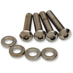 Σετ πίσω μαύρο κιτ τοποθέτησης DRAG SPECIALTIES MKDR8BK Σετ πίσω μαύρο κιτ τοποθέτησης DRAG SPECIALTIES MKDR8BK