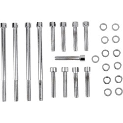 Σετ μπουλόνια M8 outer primary smooth socket head chrome DRAG SPECIALTIES MK787S Σετ μπουλόνια M8 outer primary smooth socket head chrome DRAG SPECIALTIES MK787S