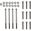Σετ βίδες M8 outer primary smooth socket head black DRAG SPECIALTIES MK787SBK