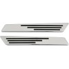 Επένδυση μεντεσέ βαλίτσας chrome DRAG SPECIALTIES 3501-0962