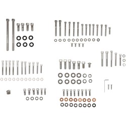 Σετ χρωμιωμένων βιδών κινητήρα με κεφαλή DRAG SPECIALTIES MK244 Σετ χρωμιωμένων βιδών κινητήρα με κεφαλή DRAG SPECIALTIES MK244