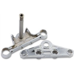 Τριπλή σφιγκτήρα FL-STYLE λεία 41MM χρώμιο DRAG SPECIALTIES 222939-BX-LB1