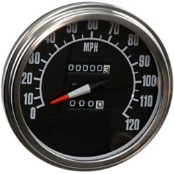 Ταχύμετρο FL 2240:60 με reed switch 68-84 πρόσοψη DRAG SPECIALTIES 74584M Ταχύμετρο FL 2240:60 με reed switch 68-84 πρόσοψη DRAG SPECIALTIES 74584M