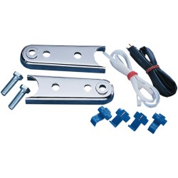 Σετ μετατόπισης πίσω φλας χρώμιο DRAG SPECIALTIES 20-0369-BC251 Σετ μετατόπισης πίσω φλας χρώμιο DRAG SPECIALTIES 20-0369-BC251