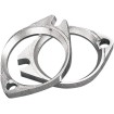 Φλάντζες εισαγωγικής πολλαπλής chrome DRAG SPECIALTIES 59-432-PB Φλάντζες εισαγωγικής πολλαπλής chrome DRAG SPECIALTIES 59-432-PB thumb