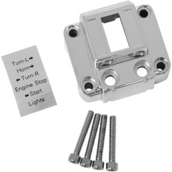 Κουτί διακοπτών κάθετο χρωμιωμένο DRAG SPECIALTIES 07-0520VC-BC114