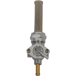 Βαλβίδα καυσίμου με ευθεία έξοδο χρώμιο DRAG SPECIALTIES 03-0040-BC331