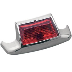 Πίσω φως φτερού με κόκκινο φακό και χρώμιο DRAG SPECIALTIES 51-0123R-BC344 Πίσω φως φτερού με κόκκινο φακό και χρώμιο DRAG SPECIALTIES 51-0123R-BC344
