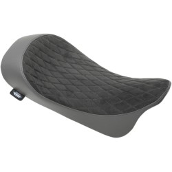 Σέλα solo forward suede diamond style black DRAG SPECIALTIES 0801-1039