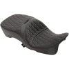 Κάθισμα large touring double diamond stitch, που δέχεται πλάτες τοποθετημένες στο πλαίσιο DRAG SPECIALTIES 0801-1111
