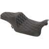 Κάθισμα PREDATOR III double diamond black/silver DRAG SPECIALTIES 0801-1115
