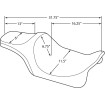 Καθίσματα PREDATOR III λείος βινύλιος μαύρος DRAG SPECIALTIES 0801-1128 Καθίσματα PREDATOR III λείος βινύλιος μαύρος DRAG SPECIALTIES 0801-1128 thumb