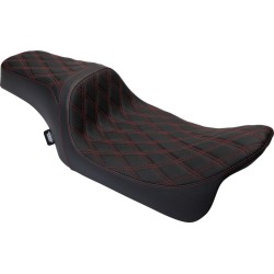 Κάθισμα Predator 1-up βινύλιο double diamond κόκκινο FLH 2008-2023 DRAG SPECIALTIES 08011491 Κάθισμα Predator 1-up βινύλιο double diamond κόκκινο FLH 2008-2023 DRAG SPECIALTIES 08011491