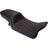 Κάθισμα Predator 2-Up βινύλιο dbl diamond κόκκινη ραφή FLH 2008-23 DRAG SPECIALTIES 0801-1494