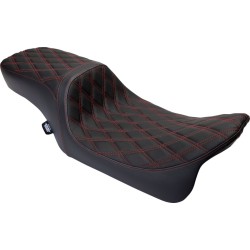Κάθισμα Predator 2-Up βινύλιο dbl diamond κόκκινη ραφή FLH 2008-23 DRAG SPECIALTIES 0801-1494 Κάθισμα Predator 2-Up βινύλιο dbl diamond κόκκινη ραφή FLH 2008-23 DRAG SPECIALTIES 0801-1494