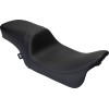 Κάθισμα Predator 2Up - Solar Leather - μαύρο - λείο - FLH DRAG SPECIALTIES 08801-1495