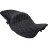 Σέλα Freedom Tour, Bk DD με Sv stch βινύλιο, FLHT/R/X, FLHTC/U/G DRAG SPECIALTIES 08011506-4676C