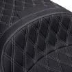 Σέλα Freedom Tour, Bk DD με Sv stch βινύλιο, FLHT/R/X, FLHTC/U/G DRAG SPECIALTIES 08011506-4676C Σέλα Freedom Tour, Bk DD με Sv stch βινύλιο, FLHT/R/X, FLHTC/U/G DRAG SPECIALTIES 08011506-4676C thumb