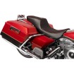 Κάθισμα Predator 2-Up - Double Diamond - κόκκινες ραφές - FL DRAG SPECIALTIES 4695D thumb