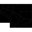 Κάθισμα predator rear 2-up vinyl black DRAG SPECIALTIES 0802-0624 thumb