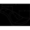 Κάθισμα predator rear 2-up vinyl black DRAG SPECIALTIES 0802-0624 thumb