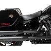 Κάθισμα Predator 2-Up - Double Diamond - με ασημένιες ραφές - FL/FX DRAG SPECIALTIES 4688C thumb