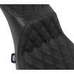 Κάθισμα Performance Predator III 2-up μαύρο DD βινύλιο Softail DRAG SPECIALTIES 4689B thumb