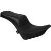 Κάθισμα Freedom - Solar Leather - Double Diamond Black Stitch DRAG SPECIALTIES 4719F