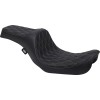 Κάθισμα PREDATOR III double diamond μαύρο/ασημί DRAG SPECIALTIES 0803-0603