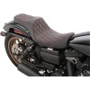 Κάθισμα PREDATOR III double diamond μαύρο/κόκκινο DRAG SPECIALTIES 0803-0604