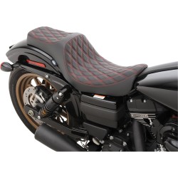 Κάθισμα PREDATOR III double diamond μαύρο/κόκκινο DRAG SPECIALTIES 0803-0604 Κάθισμα PREDATOR III double diamond μαύρο/κόκκινο DRAG SPECIALTIES 0803-0604