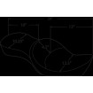 Κάθισμα low-profile double bucket μαύρο DRAG SPECIALTIES 0804-0625 Κάθισμα low-profile double bucket μαύρο DRAG SPECIALTIES 0804-0625 thumb