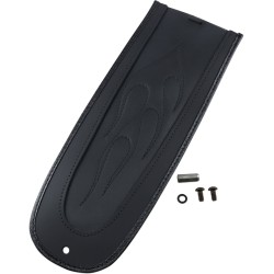 Προστατευτικό φτερού FENDER SKINS πίσω με φλόγα ραφή βινύλιο μαύρο DRAG SPECIALTIES 1405-0152