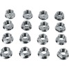 Περικόχλιο 10MM X 1.25MM 16 τεμ. επίπεδο γυαλισμένο χρωμιωμένο ΑΛΛΑ 952-27K