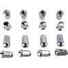 Περικόχλιο ζάντας 12MM X 1.25MM 16 τεμ. στάνταρ γυαλισμένο χρώμιο ΑΛΛΑ 952-96K