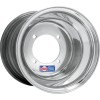 Εμπρόσθιος τροχός BLUE LABEL 10X5 4/156 2+3 από συμπιεσμένο αλουμίνιο με τυπικό χείλος, γυαλισμένο ασήμι ΑΛΛΑ 014-01